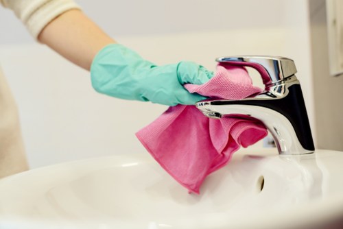Professional curtain cleaning for a Surrey home window