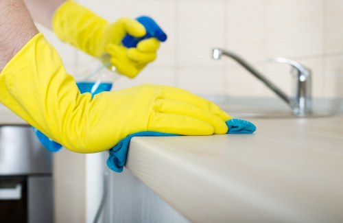 Professional cleaning for reception and shared office areas